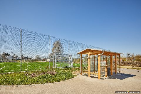 Gemeinde Unterdietfurt Landkreis Rottal-Inn Bushaltestelle (Dirschl Johann) Deutschland PAN